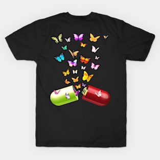 Colorful Butterflies T-Shirt